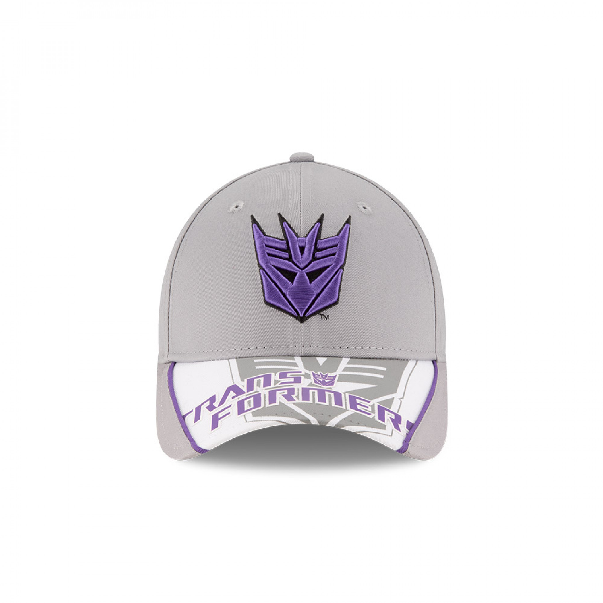 Transformers Text and Decepticons Logo New Era 9Forty Adjustable Hat